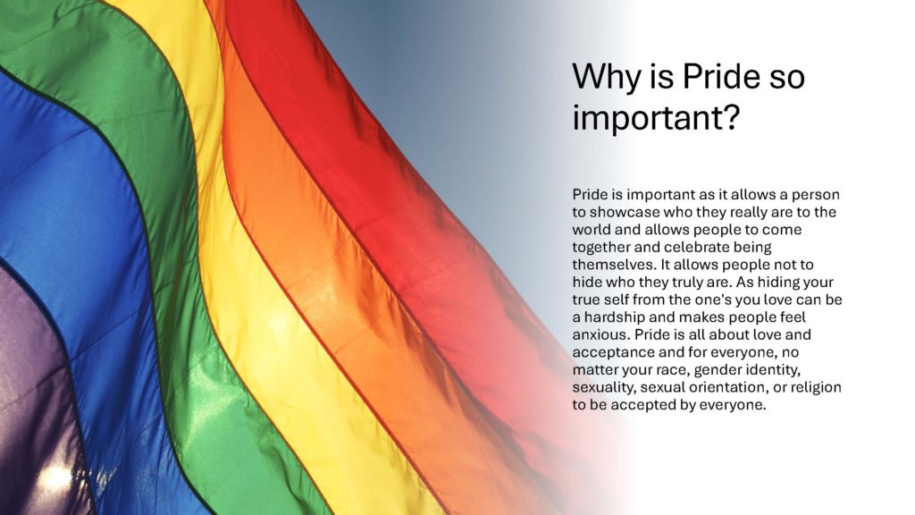 Why is pride so important?